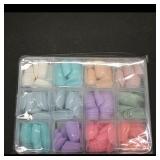 Assortment of Plastic False Nail Tips ï¿½ Multicolor