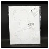 24-Piece Christmas Paint-Your-Own Ornaments Kit