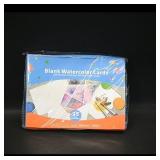 Blank Watercolor Cards 5 x 7 in (25 cards, 140 lb)