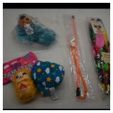 Bark The Jamster Crinkle & Squeak Toy + Cat Toy...