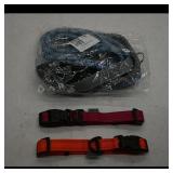Joytale Small Dog Collars (2) + Small Leash