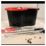 360ï¿½ Spin Mop Bucket S-BUCKET-BK (black, small)