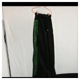 Black Sweatpants with Green Side Stripes ï¿½ No...