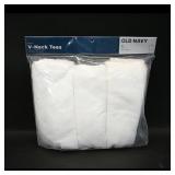 Old Navy Men's 3PK V-Neck Tees ï¿½ Bright White M