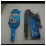 Microfibra Spazzola Microfiber Brush & Scraper Set