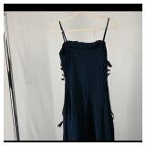 Navy Spaghetti-Strap Maxi Dress ï¿½ Brand Not...