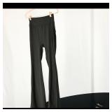 Womenï¿½s Black Flare Yoga Pants ï¿½ High Waist