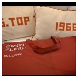 Brain Sleep Pillow with Two Decorative Throw...