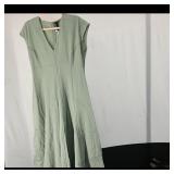 Light Green Cap-Sleeve Maxi Dress ï¿½ Brand Not...