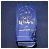 Gift Box ï¿½ 'Best Wishes' Navy Gold