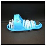 Bath/Foot Scrub Slider with Suction Cups ï¿½ Blue