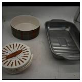 Pottery Barn Woodrow Plaid Casserole Dish +...