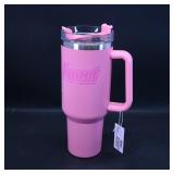 Summit Racing Equipment Pink Travel Mug with...