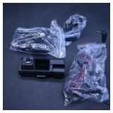 Car Dash Camera with Mounting Cables