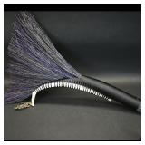 Handmade Decorative Witch's Broom with Purple...