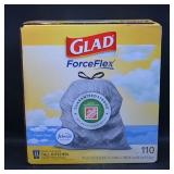 Glad ForceFlex Tall Kitchen Drawstring Bags, 13...