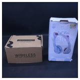 P47M Cat Ear Wireless On-Ear Headphones (pair)