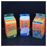 Scrub Daddy Sponge Daddy, Eraser Daddy 10X &...