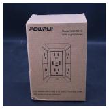 POWRUI Wall Outlet Surge Protector Model 508-2U1C