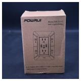 POWRUI Surge Protector Tower Model 508-2U1C