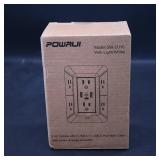 POWAII Wall Outlet Surge Protector Model 508-2U1C