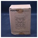 POWAVi Wall Outlet Model 508-2U1C (White)