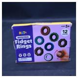 KLT Rotating Fidget Rings 12 Pack