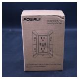 POWRUI Wall Outlet Surge Protector Model 508-2U1C