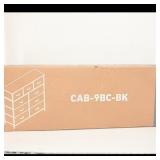 CAB-9BC-BK 9-Drawer Cabinet  Black