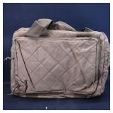 Small Range Bag  Tan Quilted Canvas