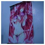 Anime Wall Scroll Poster  Female Character