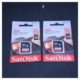 SanDisk Ultra SDHC UHS-I Card 32GB (2)