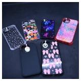 Assortment of 6 Decorative iPhone Cases  Brand...