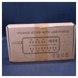 Power Strip with USB Ports  8 Outlets, 1 USB-C...