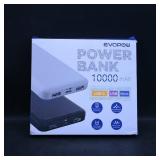Evopow Power Bank 10000 mAh USB-C / USB / Micro