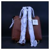 Fossil Parker Small Brown Backpack Tote