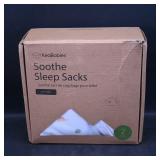 KeaBabies Soothe Sleep Sacks 0.5 TOG 2-Pack, M