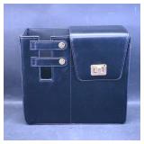 Black Faux Leather Purse  Brand Not Visible