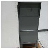 Salsbury Industries 4975 Courier Box Gray...