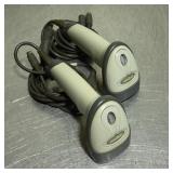 Symbol LS2208-SR20001 Barcode Scanners Lot of 2...
