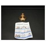 Set of 2 Brass Wall Hooks with Installation Guides