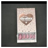 Red Aspen Besties Nail Dashes (press-on nails)