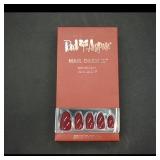 Red Aspen Nail Dashes Press-On Nails