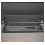 Black Metal Wall Shelf