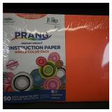 Prang Construction Paper Single Color Pack, 50...
