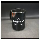 SILLY LITTLE GUY Black Ceramic Mug