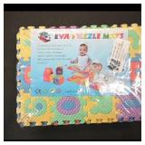 EVA Puzzle Mats  Number/Letter Foam Floor Mat Set