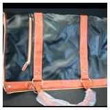 Large Black & Brown Tote/Weekender Bag  Brand...