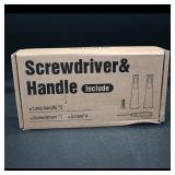 Screwdriver & Handle Set  Long Handle x2,...