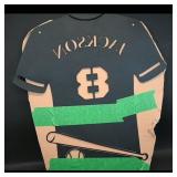 Jackson Metal Jersey Wall Art  Number 8, Bat &...